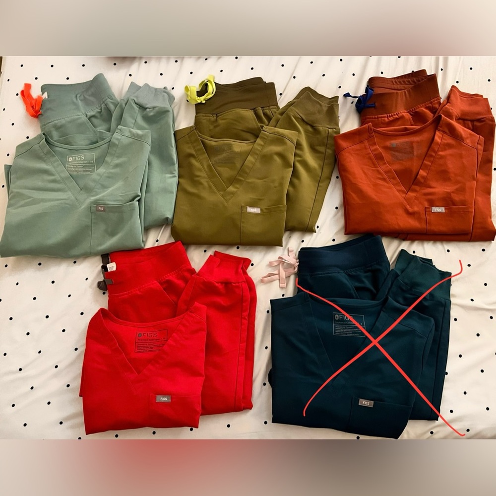 Figs set XS-S $50